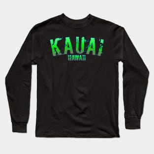 KAUAI HAWAII Long Sleeve T-Shirt